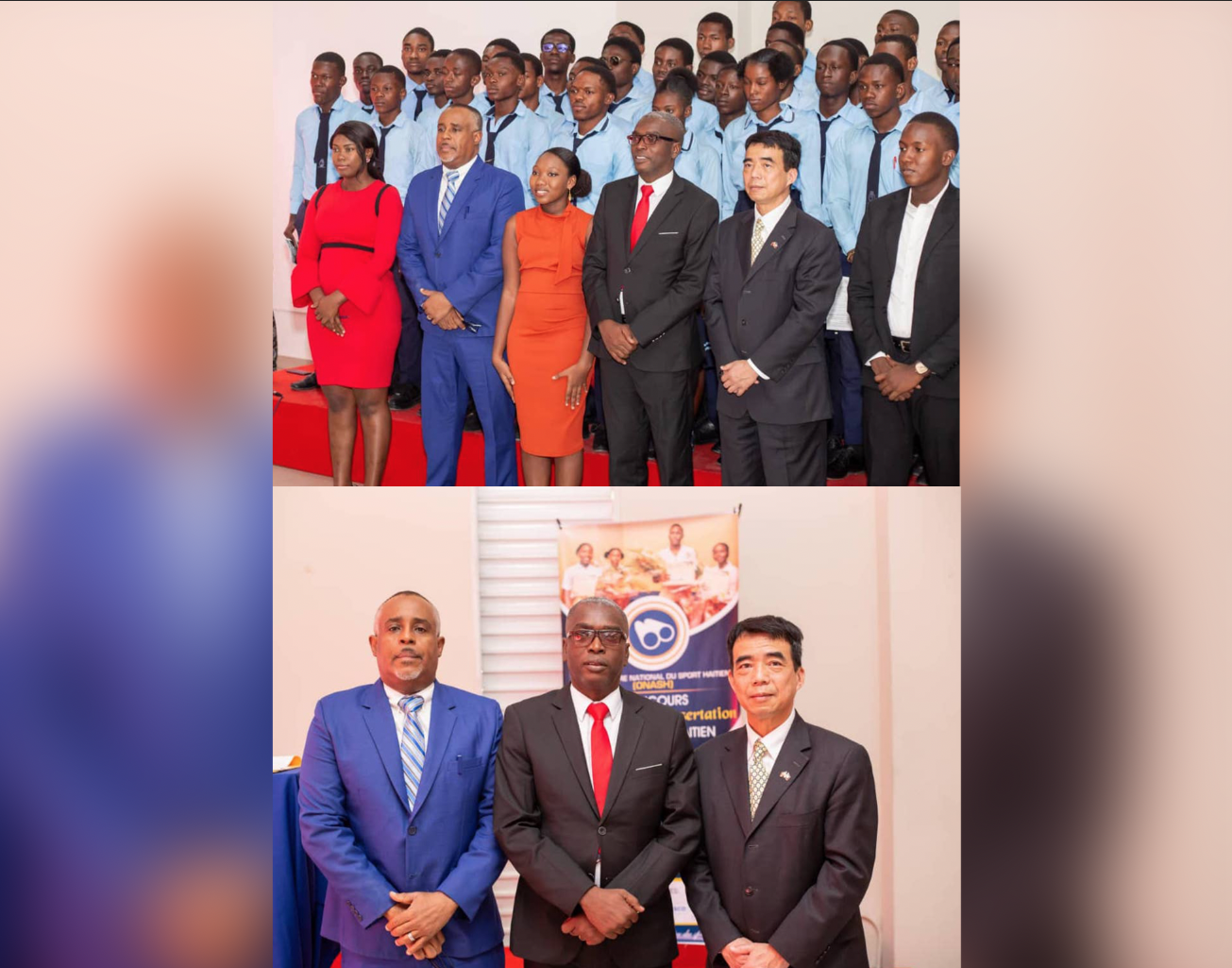 Le directeur général du MJSAC, Mickelson Thomas, exhorte la jeunesse à transformer la pensée en action